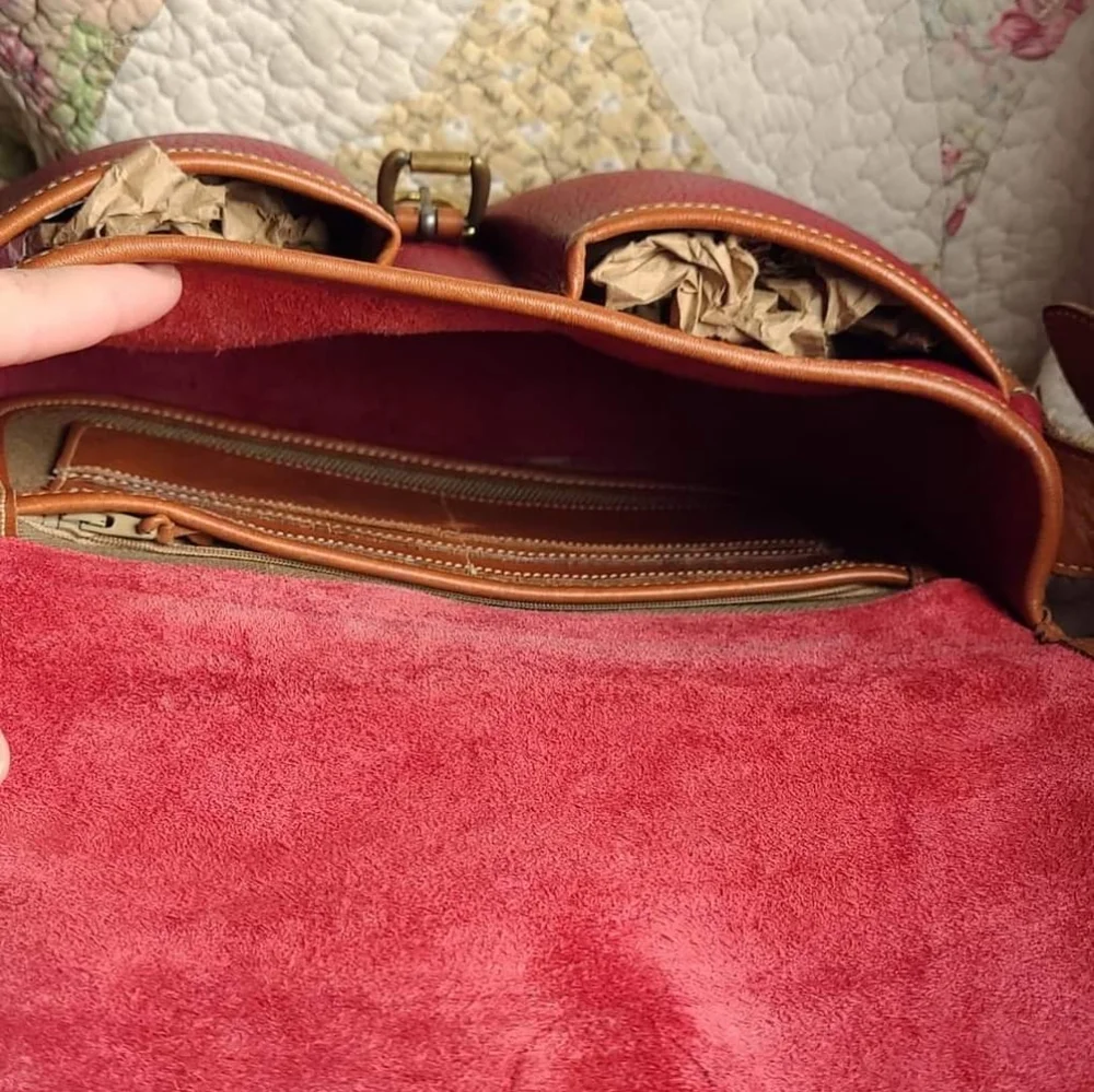 Vintage Dooney & Bourke AWL (Rare) Rose Satchel Bundle - Picture 5 of 17